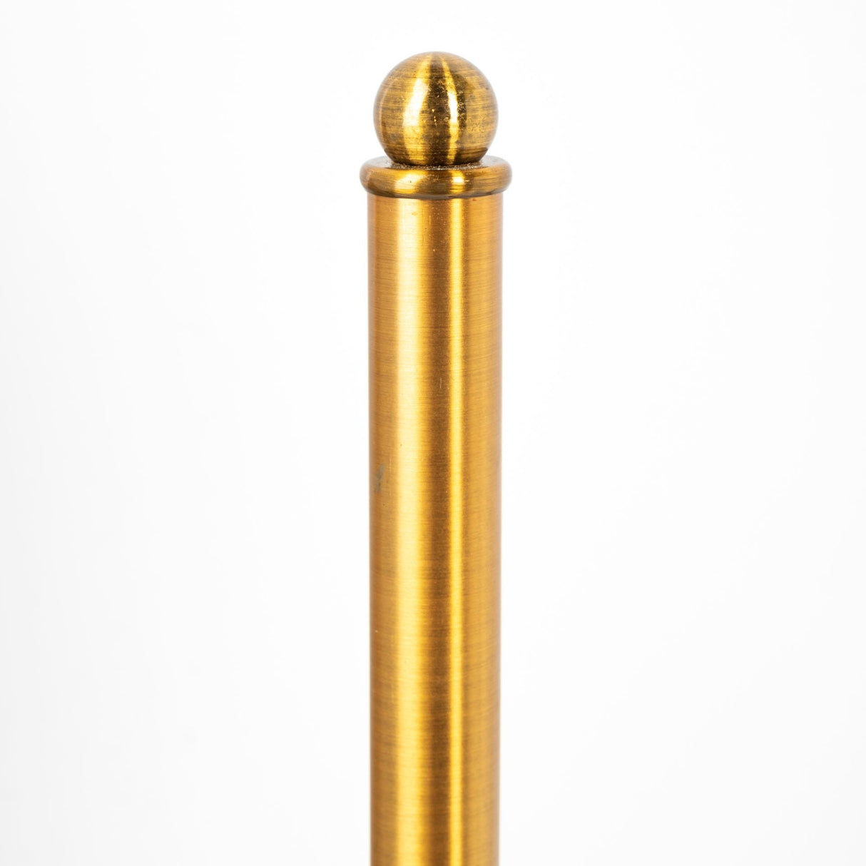 Fragon I Gold-Tone Metal Adjustable Cone Shade Table Lamp by Mercana at Eve Furniture