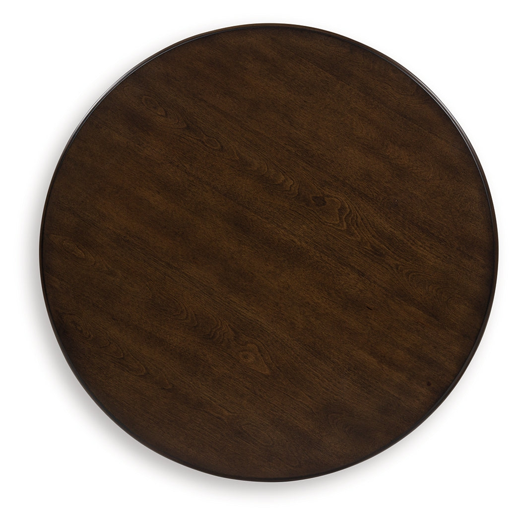 Frallyn Dark Brown End Table by Ashley at Eve Furniture