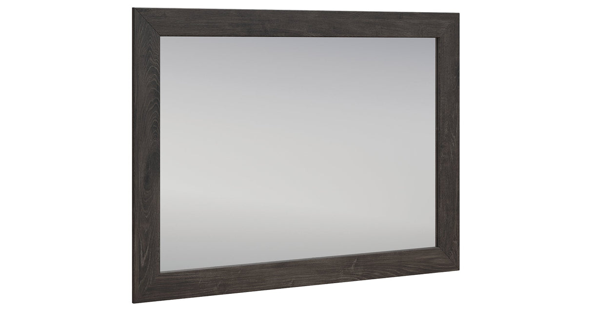 Fraluna Charcoal Bedroom Mirror (Mirror Only) by ASHLEY FURNITURE at Eve Furniture