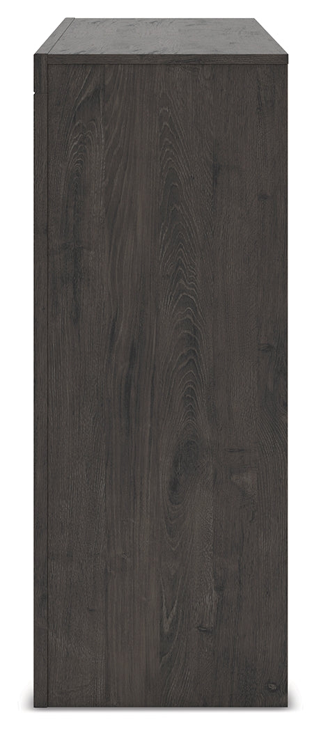 Fraluna Charcoal Dresser by Ashley at Eve Furniture