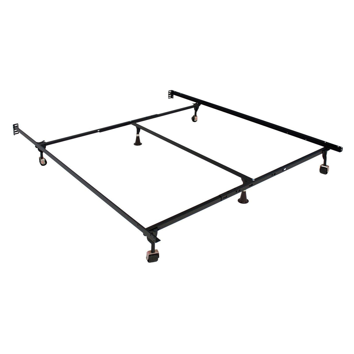 Framos Black Adjustable Bed Frame (Q/K) by Furniture of America at Eve Furniture