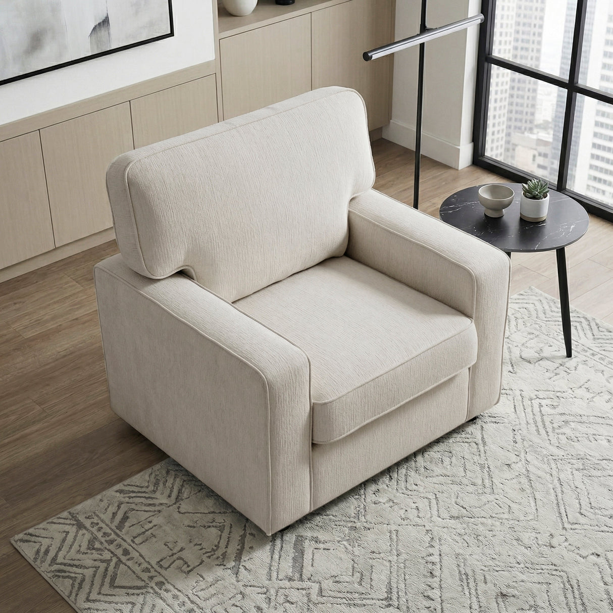 Frances Beige 2-Piece Living Room Set by Homelegance at Eve Furniture