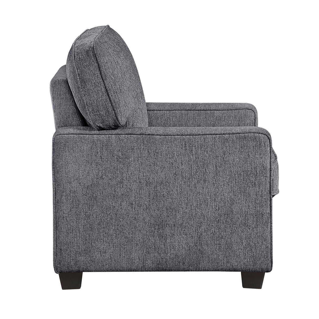 Frances Dark Gray Modern Living Room Set by Homelegance at Eve Furniture