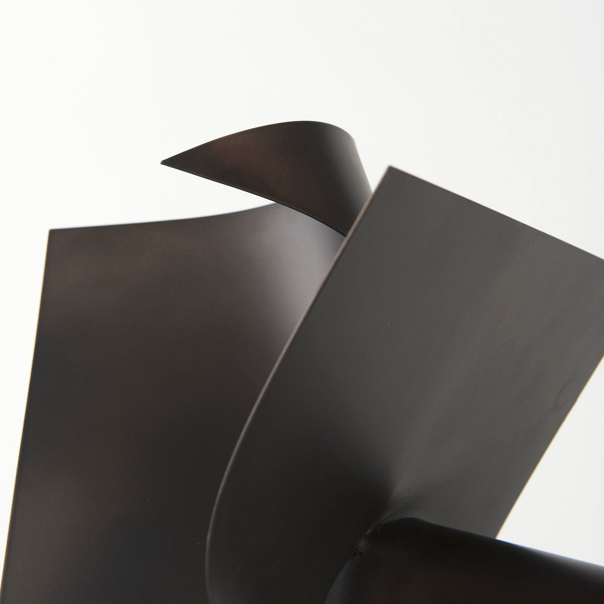 Francesca Black Metal Sculptural Decorative Object by Mercana at Eve Furniture