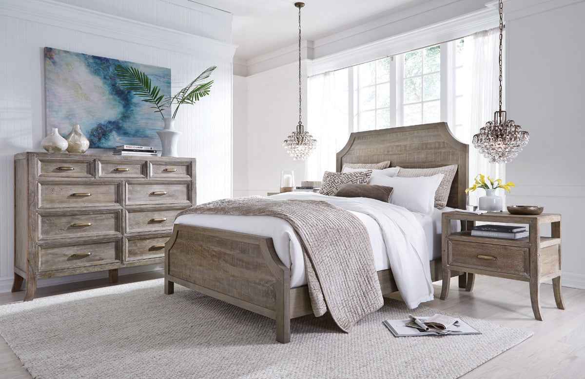 Francesca Distressed Brown Dresser by Classic Home at Eve Furniture