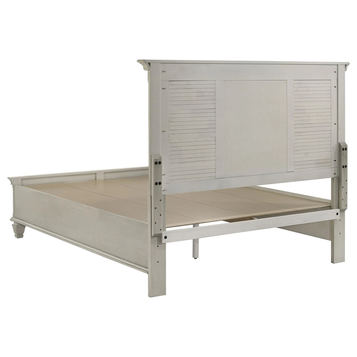 Franco Antique White 4-Piece Queen Storage Bedroom Set by Coaster at Eve Furniture