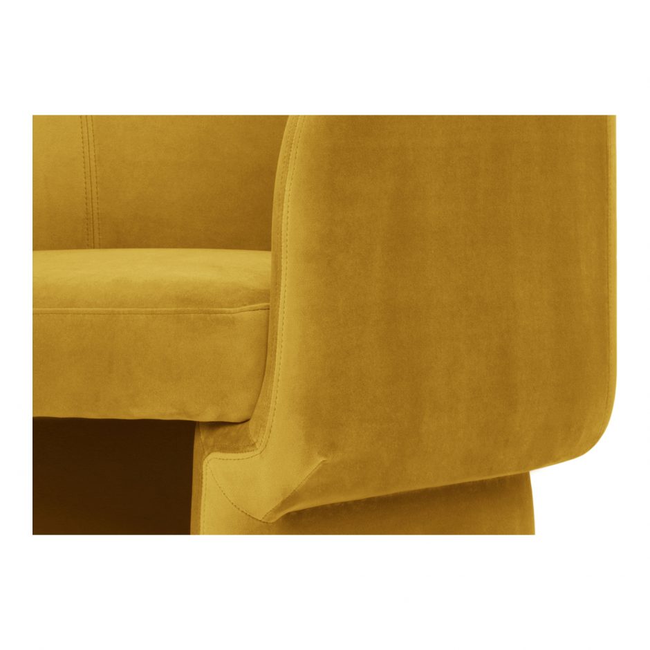 Franco Chair Mustard by Moe's Home at Eve Furniture