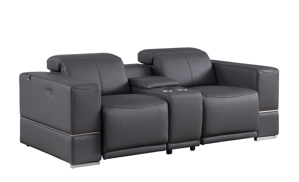 Franco Grey Power Reclining Living Room Set by New Era Innovations at Eve Furniture