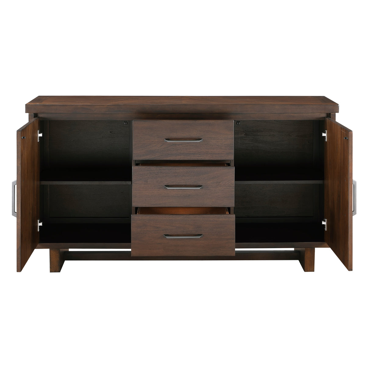 Franco Walnut Dining Server by Homelegance at Eve Furniture