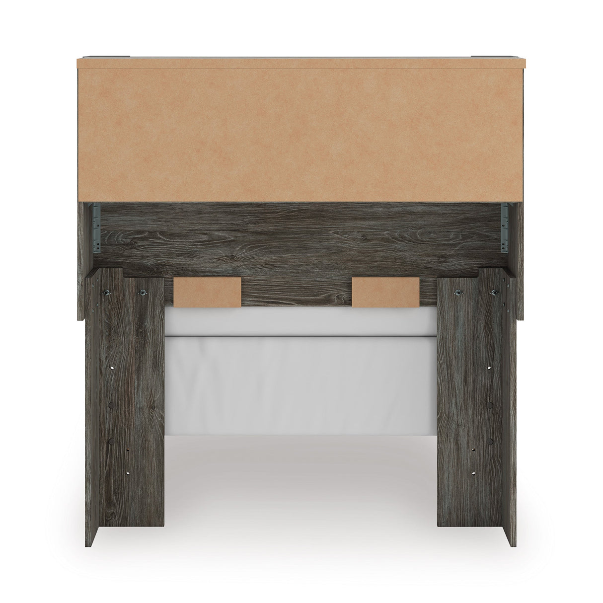 Frandern Black/Gray Twin Bookcase Panel Bed by Ashley at Eve Furniture