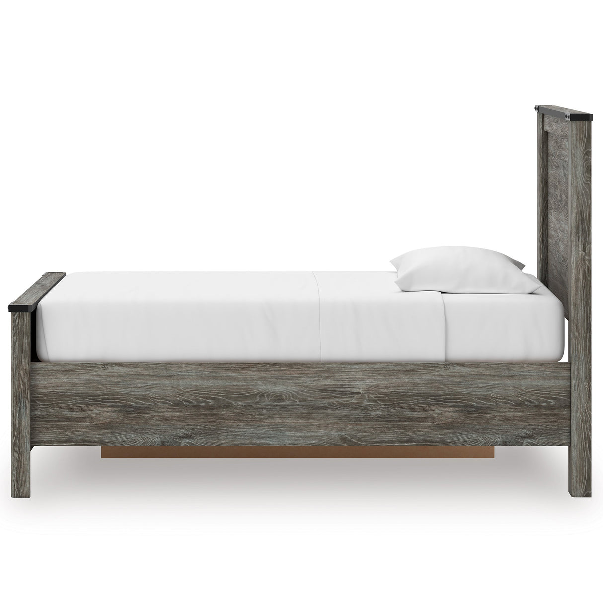 Frandern Black/Gray Youth Storage Platform Bedroom Set with 2 Drawers by Ashley at Eve Furniture