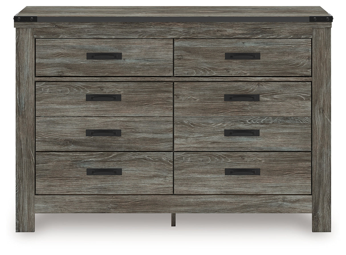 Frandern Gray Dresser by Ashley at Eve Furniture
