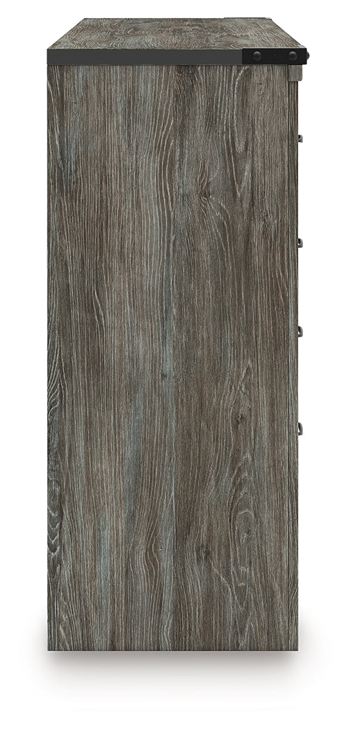 Frandern Gray Dresser by Ashley at Eve Furniture