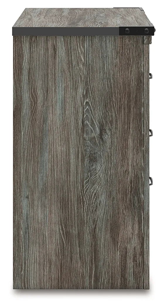 Frandern Gray Nightstand by Ashley at Eve Furniture