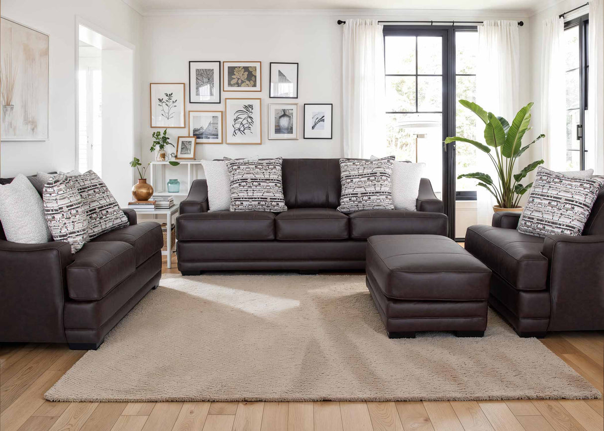 Franklin Duvall Coffee Prescott Oversized Sofa & Loveseat by Happy Homes at Eve Furniture