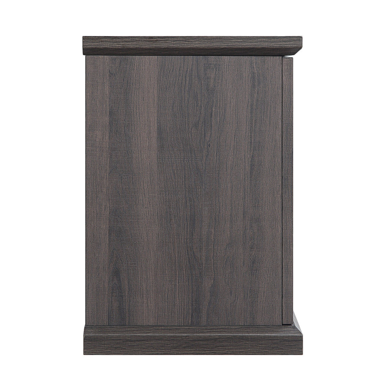Franklin Fireplace in Heavy Brown by Manhattan Comfort at Eve Furniture