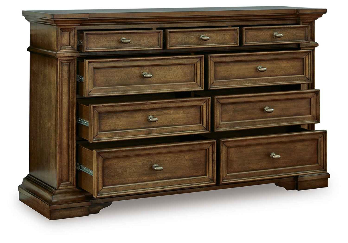 Frantanna Brown Dresser by Ashley at Eve Furniture