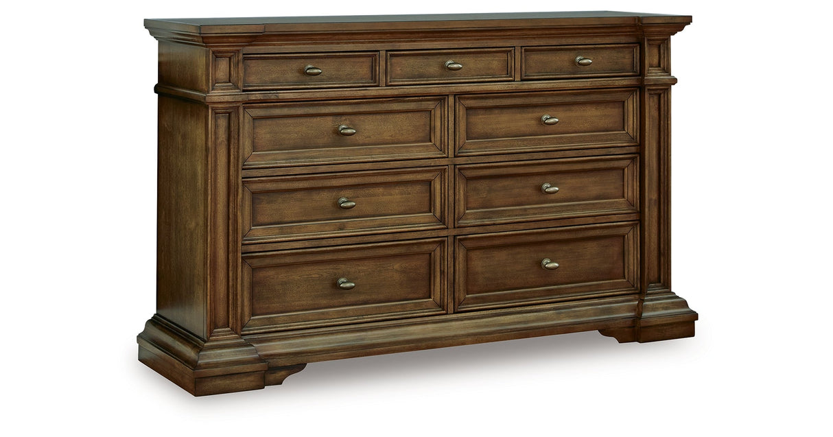 Frantanna Brown Dresser by Ashley at Eve Furniture