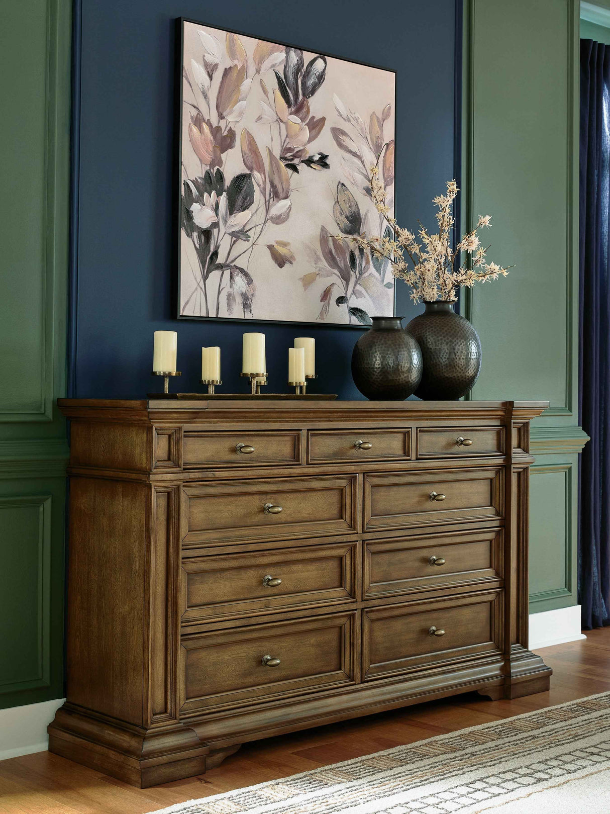 Frantanna Brown Dresser by Ashley at Eve Furniture