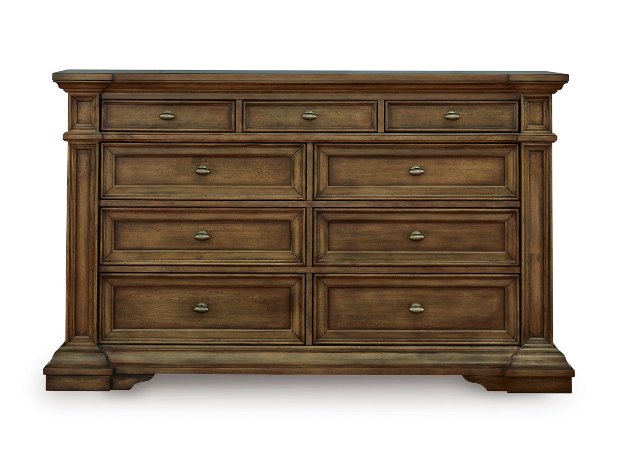 Frantanna Brown Panel Bedroom Set by Ashley at Eve Furniture