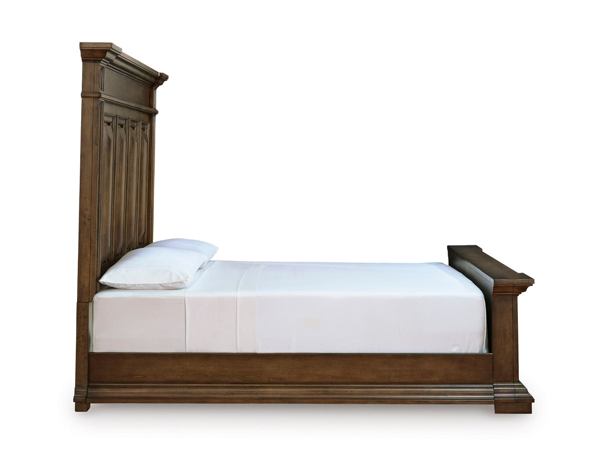 Frantanna Brown Panel Bedroom Set by Ashley at Eve Furniture