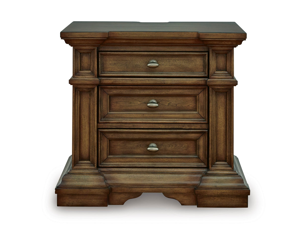 Frantanna Brown Panel Bedroom Set by Ashley at Eve Furniture