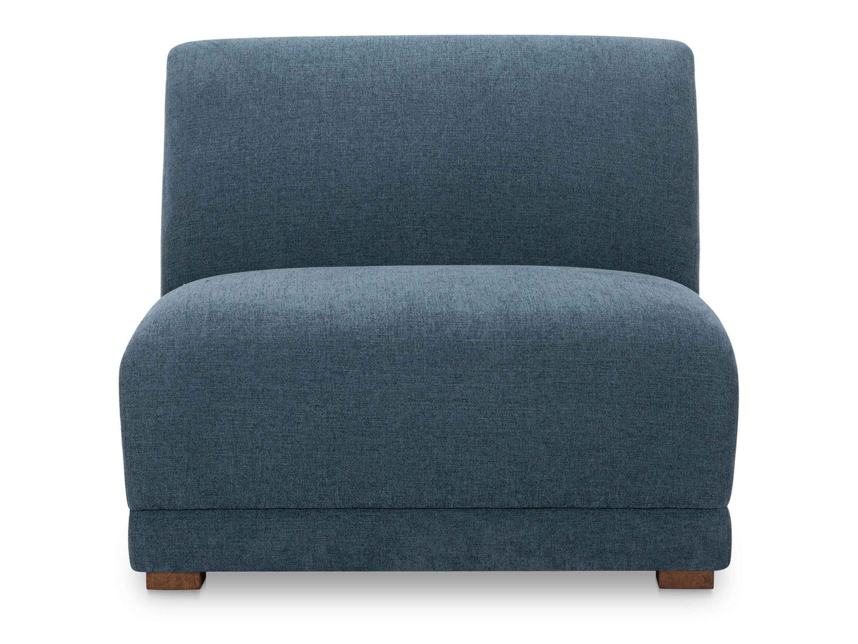 Fraser Deep Blue Slipper Chair