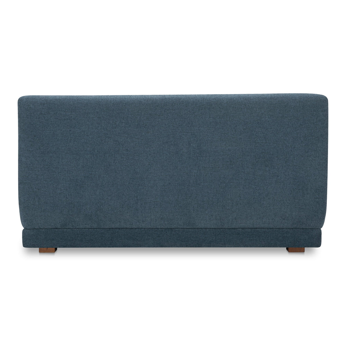 Fraser Deep Blue Wedge Slipper Chair by MOES at Eve Furniture