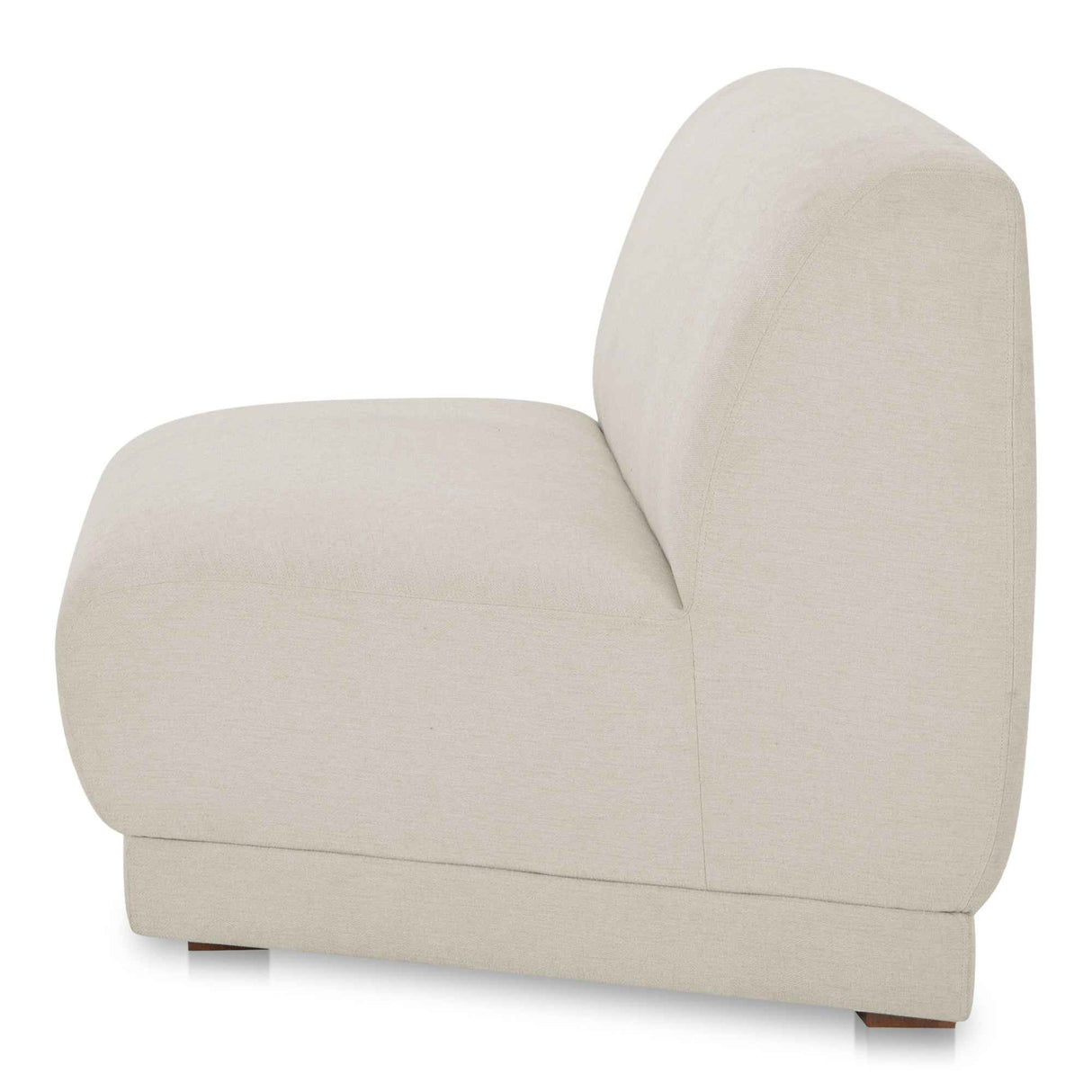 Fraser Off White Wedge Slipper Chair