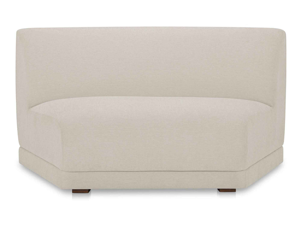 Fraser Off White Wedge Slipper Chair