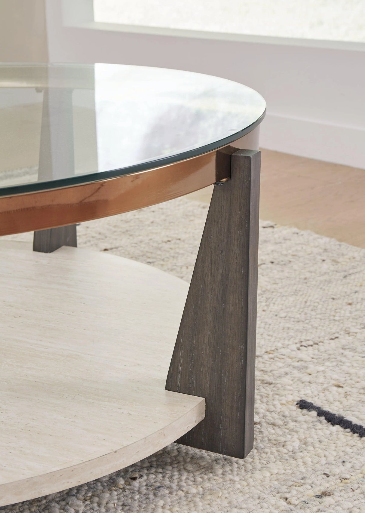Frazwa Multi Coffee Table by Ashley at Eve Furniture