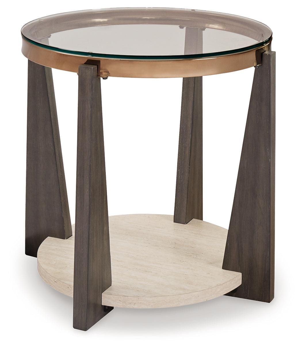 Frazwa Multi End Table by Ashley at Eve Furniture