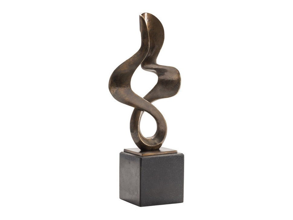 Free Form Bronze Sculpture by Crestview at Eve Furniture