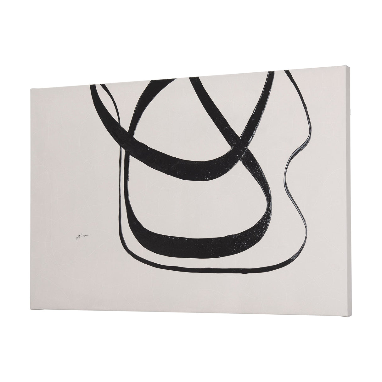 Free Lines Creamy (Set of 3) by Mercana Studio a Hand Embellished Textured Canvas by Mercana at Eve Furniture