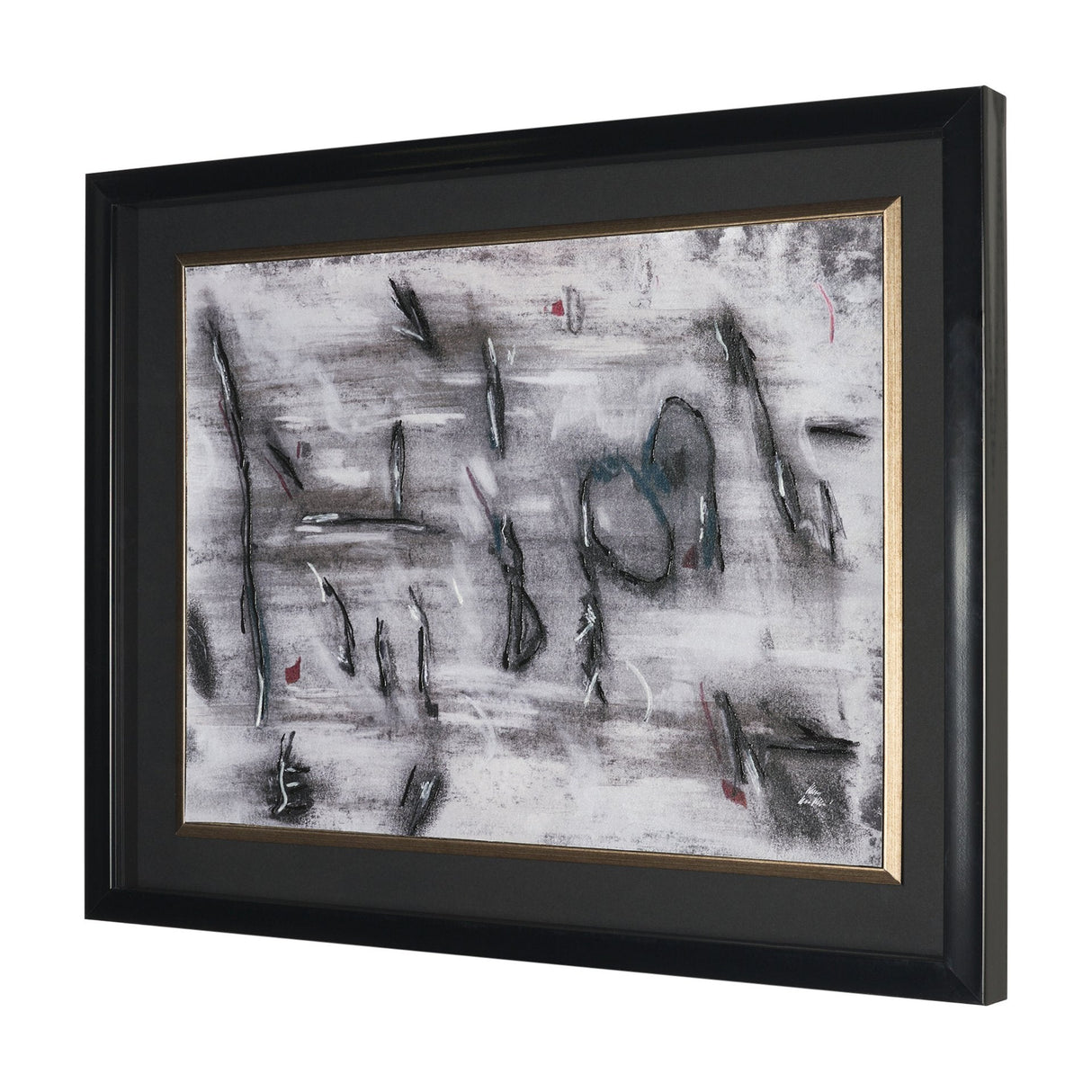 Free Style by Chad Warren a Hand Embellished Framed Print under Glass by Mercana at Eve Furniture