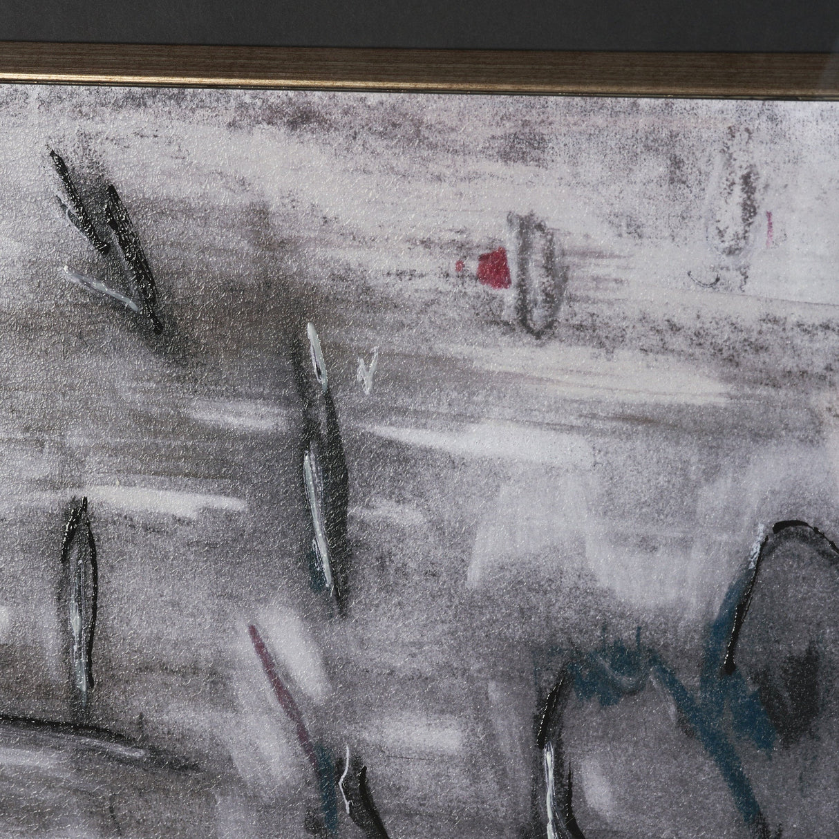 Free Style by Chad Warren a Hand Embellished Framed Print under Glass by Mercana at Eve Furniture