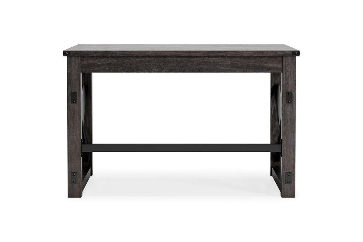 Freedan Grayish Brown 48" Home Office Desk by Ashley at Eve Furniture