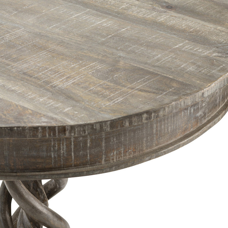 Freeman Brown Accent Table by Crestview at Eve Furniture
