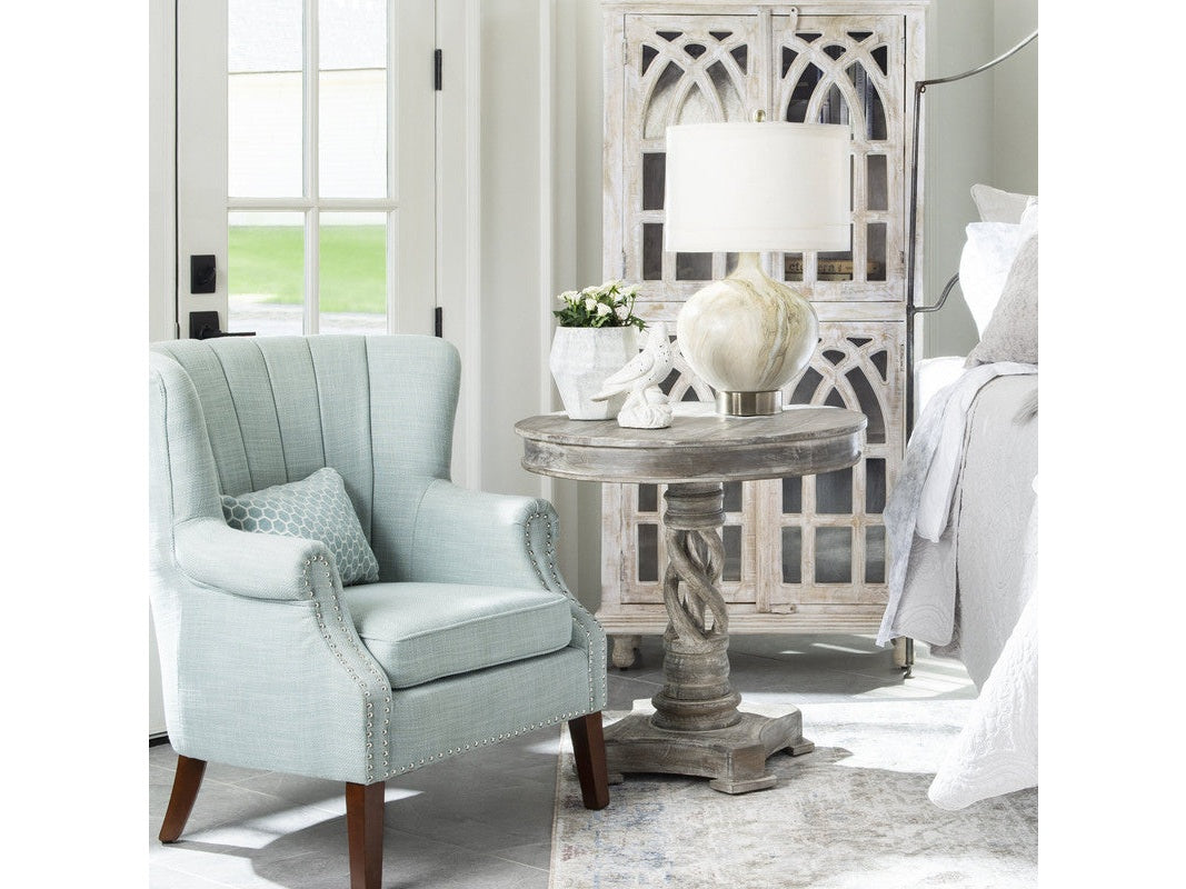 Freeman Brown Accent Table by Crestview at Eve Furniture