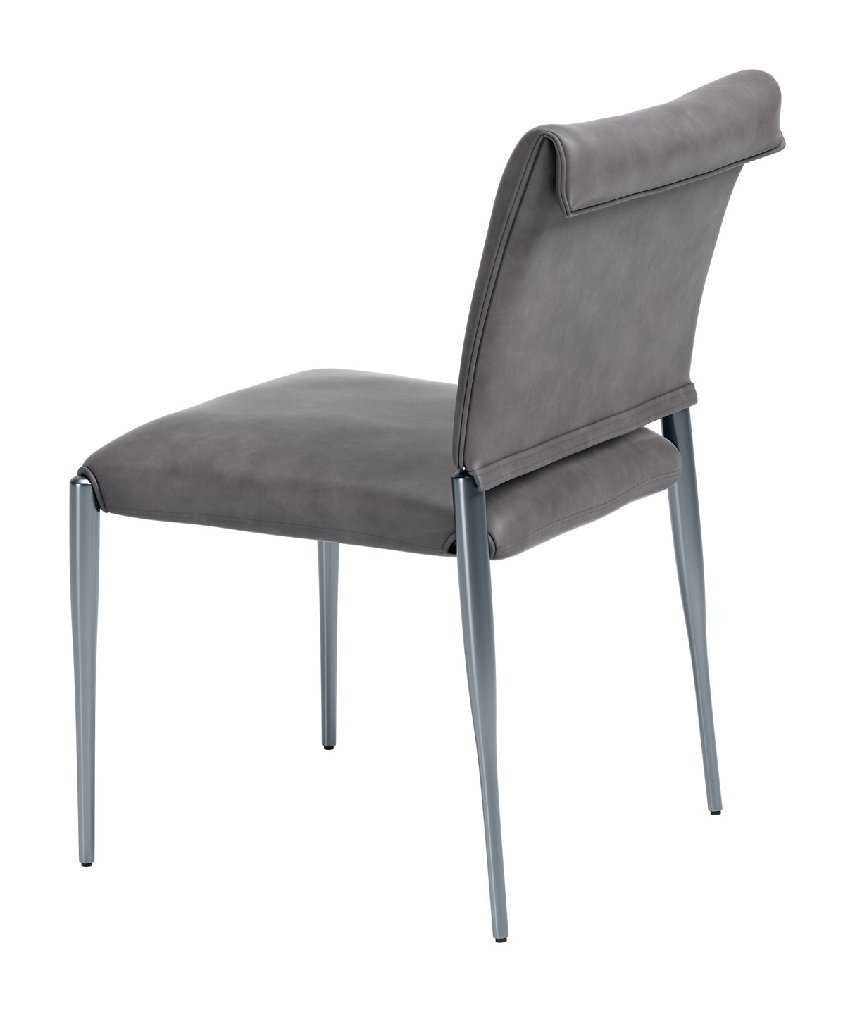 Freesia Charcoal Gray Dining Chair (Set of 2) by Zuomod at Eve Furniture