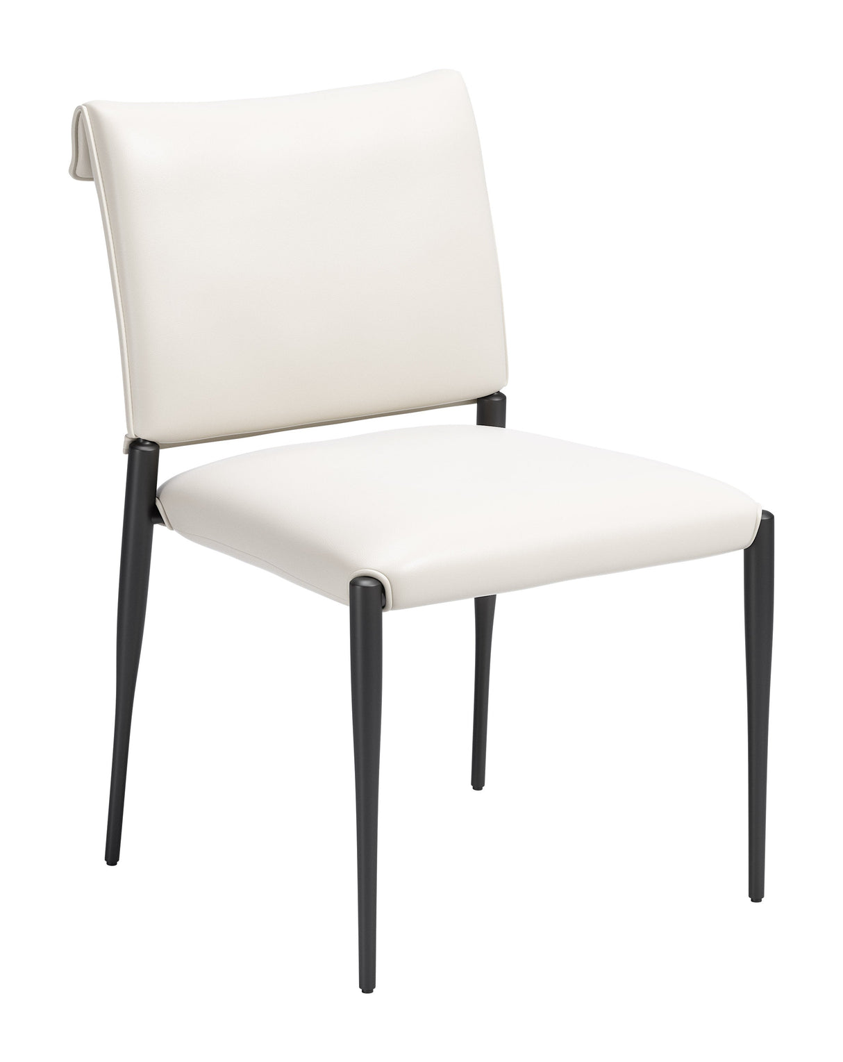 Freesia White Dining Chair (Set of 2) by Zuomod at Eve Furniture