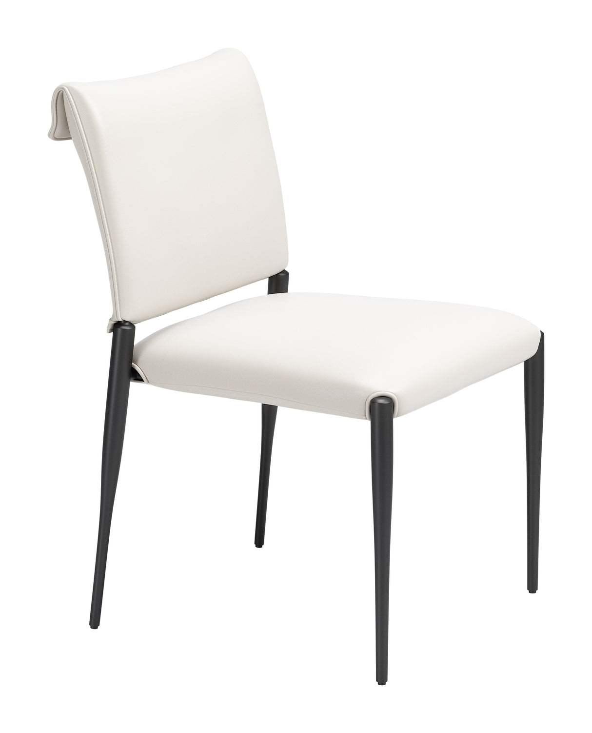 Freesia White Dining Chair (Set of 2) by Zuomod at Eve Furniture