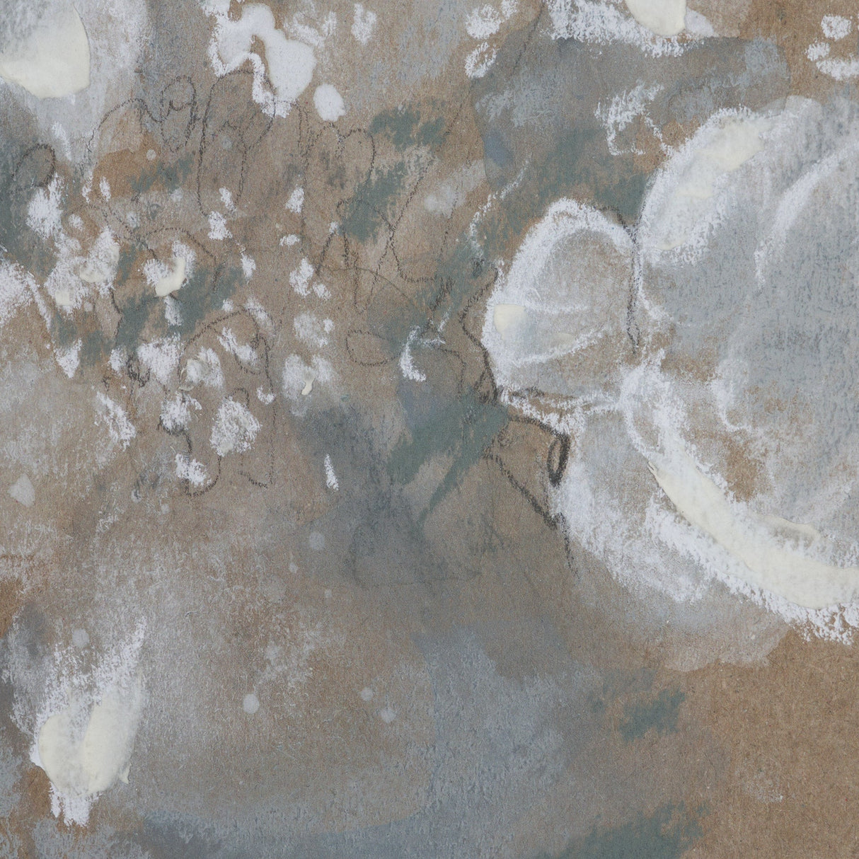 Fresh Flowers I by Mercana Studio Hand-Embellished Framed Artwork Matted under Glass by Mercana at Eve Furniture