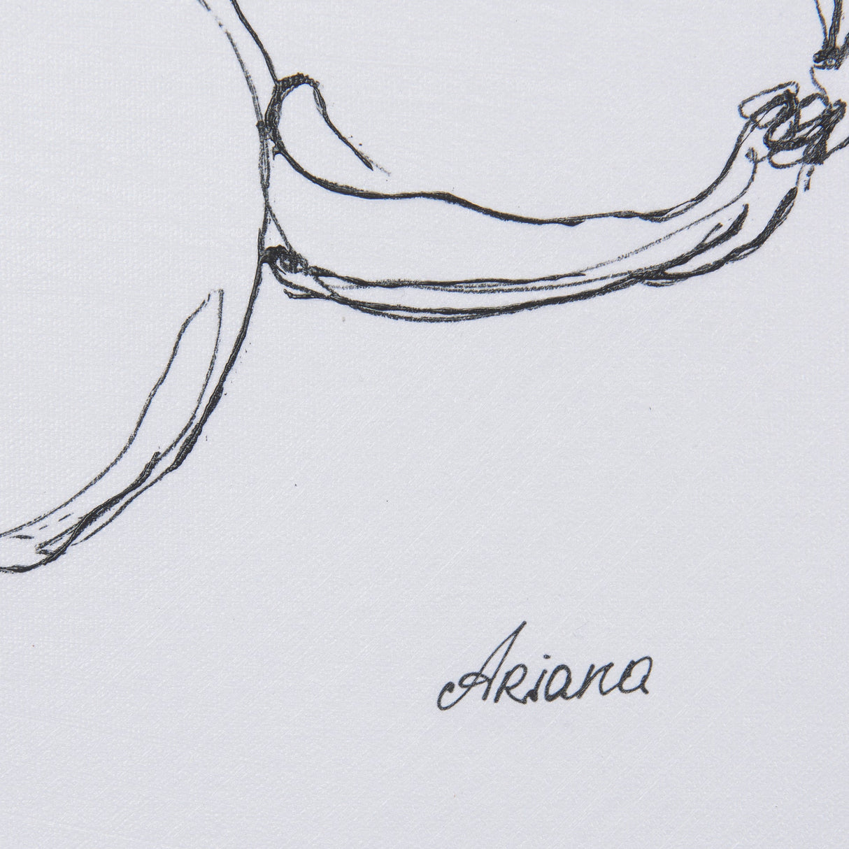Fruit Sketch Pear by Mercana Studio a Hand Embellished Textured Framed Art Print by Mercana at Eve Furniture