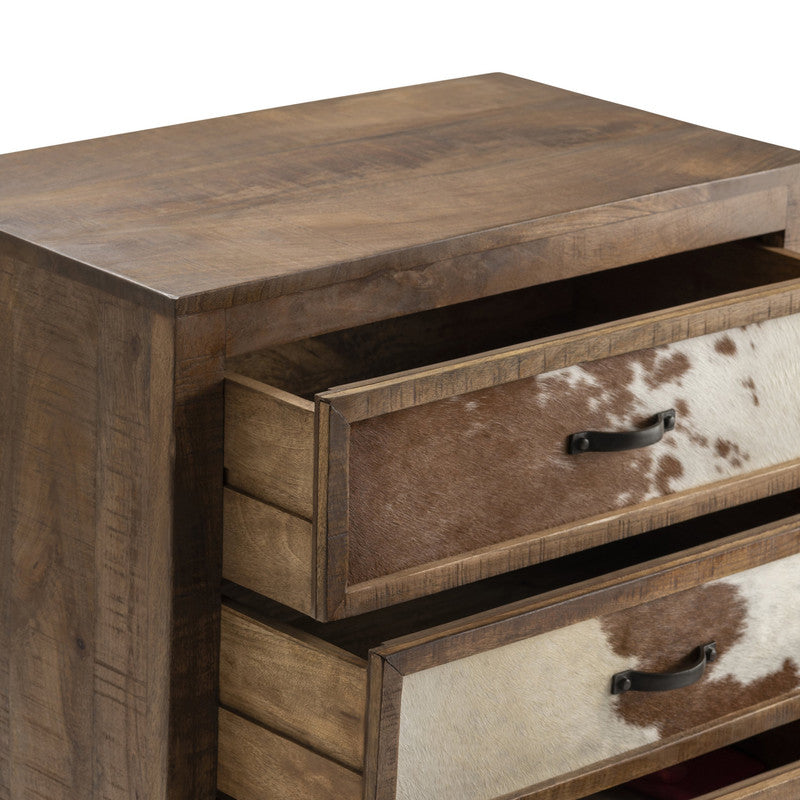 Ft. Worth Brown/White Chest by Crestview at Eve Furniture