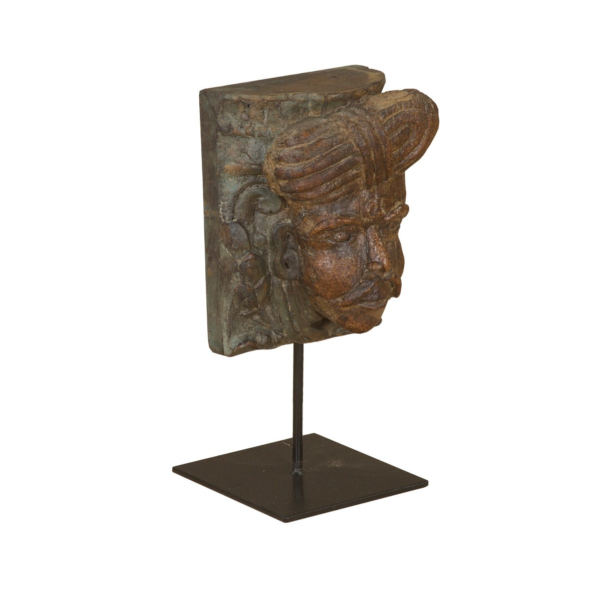 Tribesman Head on Iron Stand by Home Trends & Design at Eve Furniture