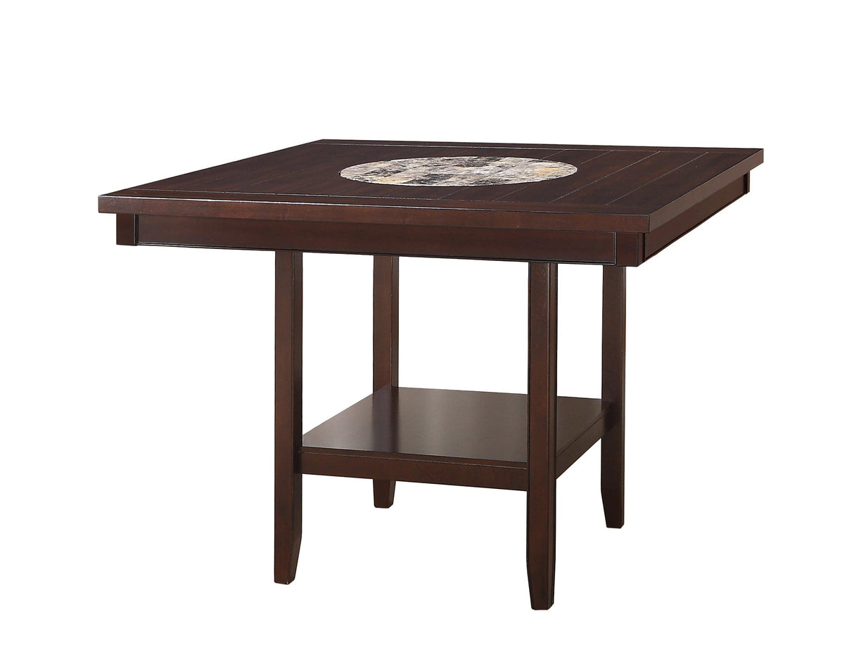 Fulton Espresso Counter Height Dining Set by Crown Mark at Eve Furniture