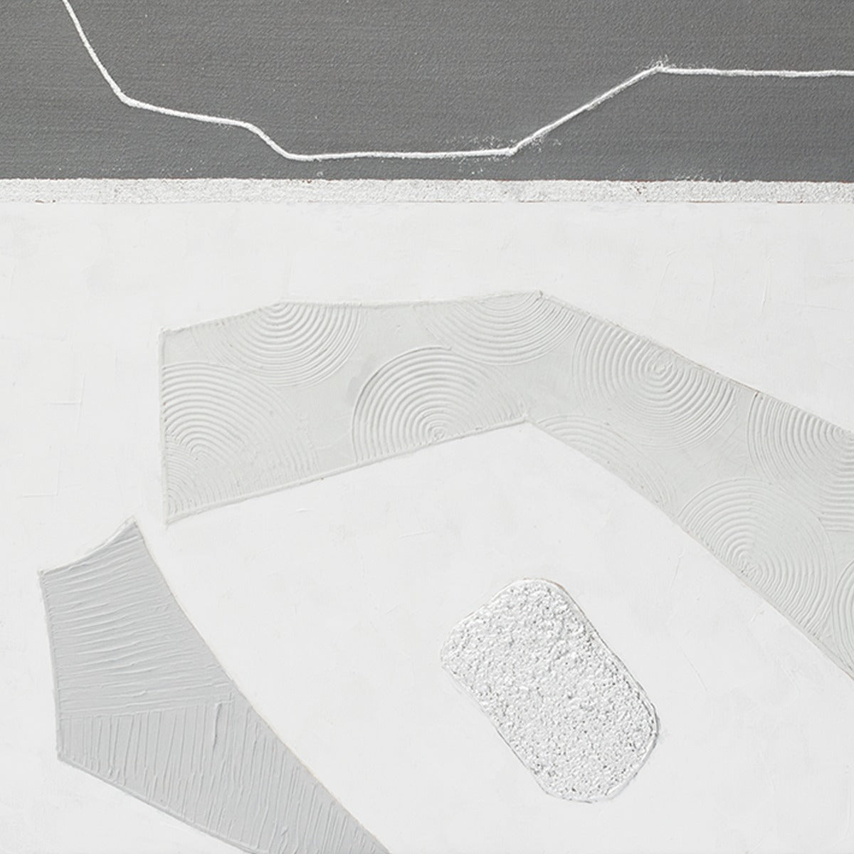 Palette Modern Slate Hand Painted Framed Diptych by Home Trends & Design at Eve Furniture