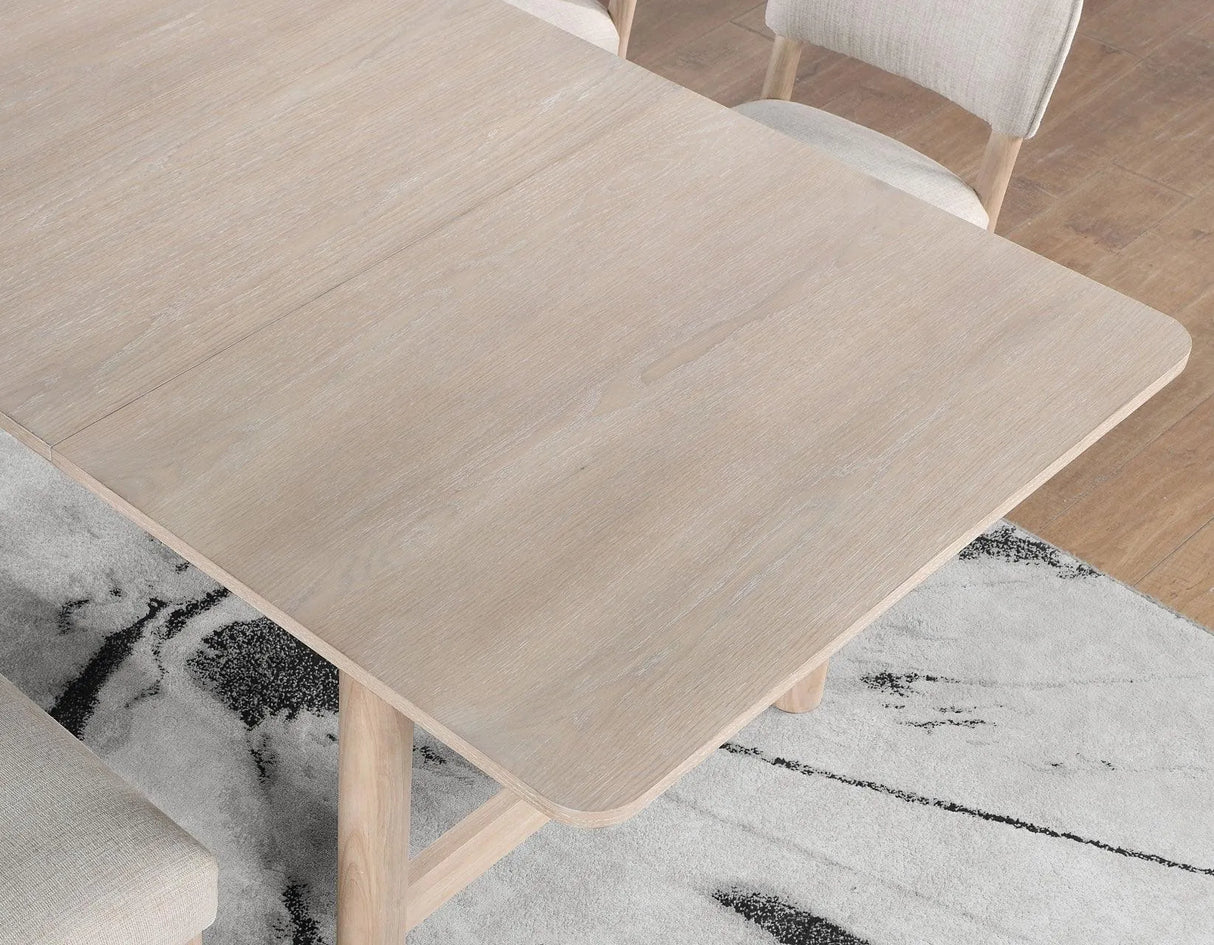 Gabby 60-78 inch Dining Table w/ 18-inch leaf by Steve Silver at Eve Furniture