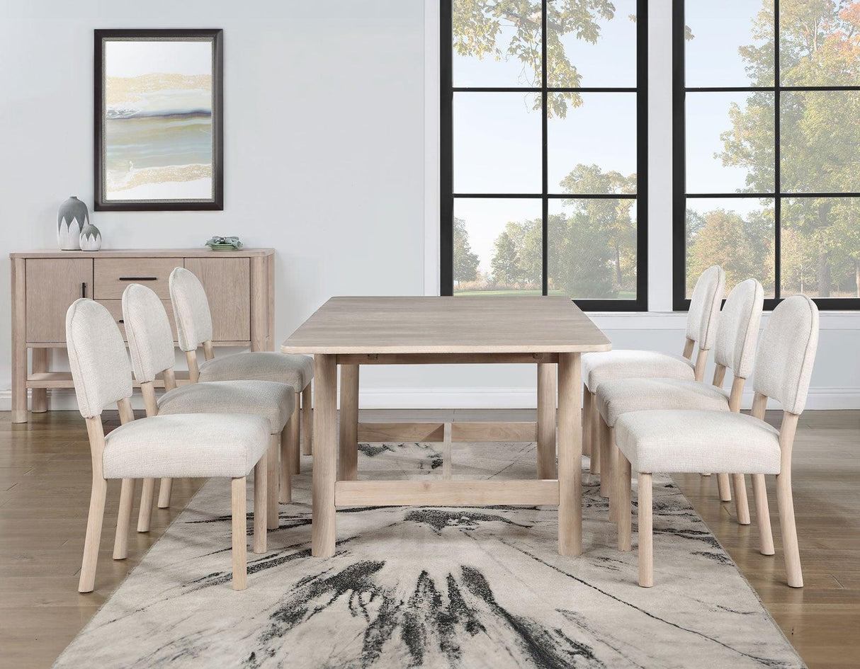 Gabby Beige 4-Drawers Console by Steve Silver at Eve Furniture